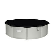 Bestway Round PVC 16 Pool Cover for Above Ground Pro Frame Pools (Cover Only)
