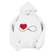 thumbnail image 4 of ICHUANYI Clearance Women's Casual Long Sleeve Pullover Hoodie Sweatshirt Tops Drawstring Lightweight Hooded Loose Pullover Tops(White, XXL) ICHUANYI WER2023081513073, 4 of 4