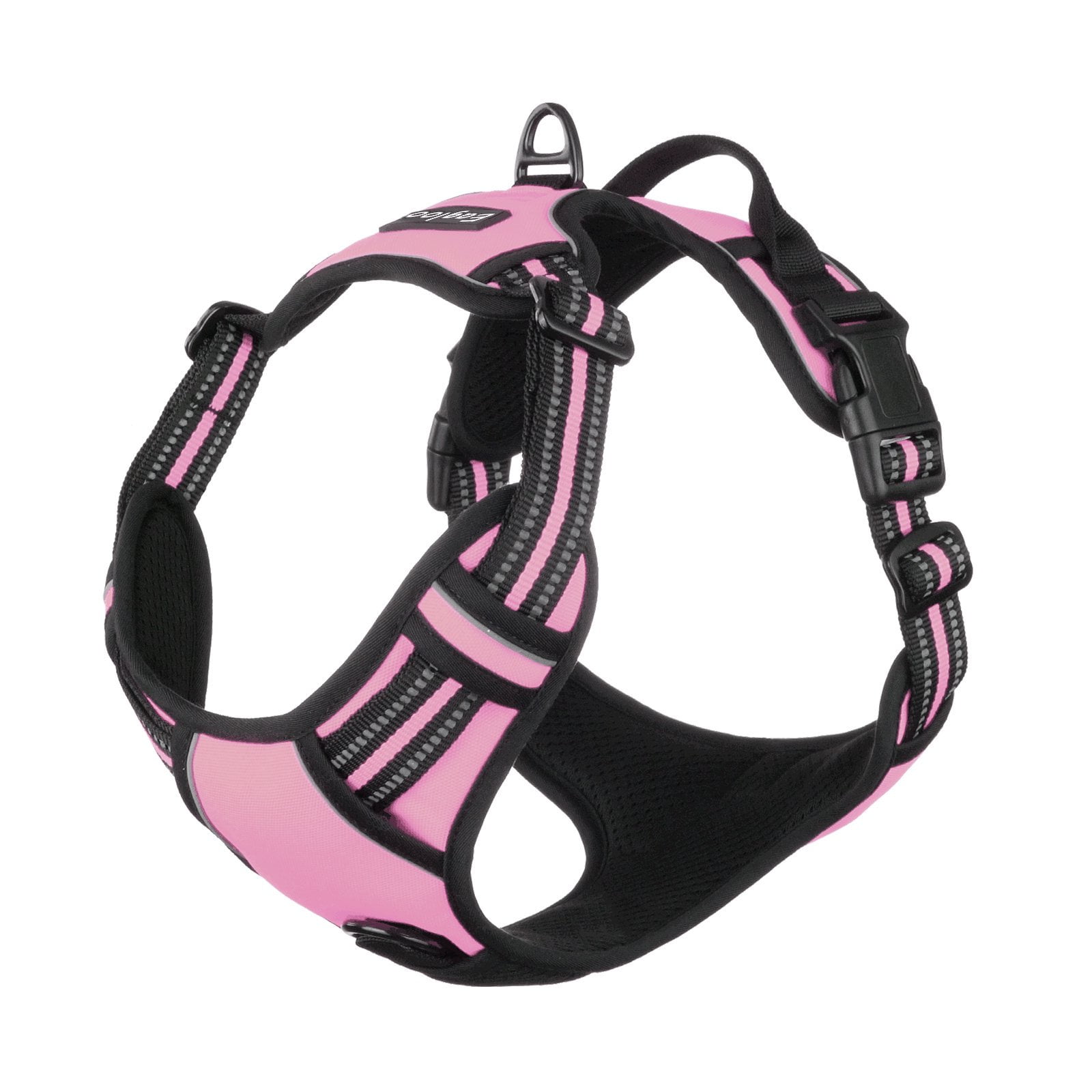  ComfortFlex Sport Harness - American Made No Pull Dog Harness  for Small, Medium, Large Dogs - Padded, Reflective No Rub Harness for  Walking & Running - Small/Medium, Hot Pink 