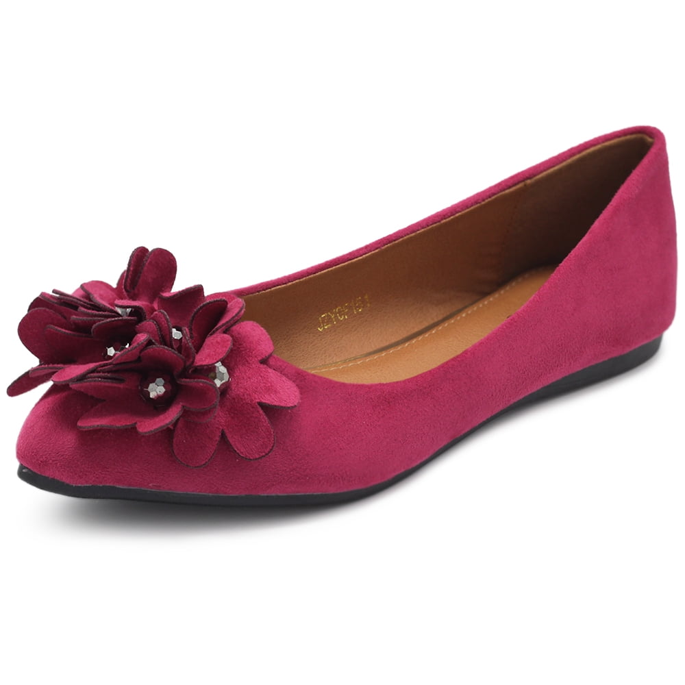floral flats shoes