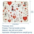 thumbnail image 5 of Valentine's Day Gaming Mousepad Square, 8.3x9.8 Inch Non-Slip Rubber Bottom Printed Mouse Mat for Office and Gaming, 5 of 6