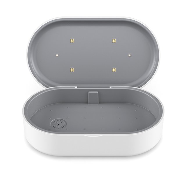 Purificador UV y Cargador Inalámbrico 2 en 1 yeacher para teléfono celular