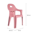 thumbnail image 3 of Silla Infantil Plásticos La Ardilla Nube Rosa, 3 of 4