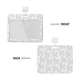 thumbnail image 2 of Cauagu Poodle Dog for ID Badge Holder,Badge Holder with Windows Key Card Work Badge Sleeve for Office/ Factory/ID Credit Cards/Proximity Key Cards, 2 of 7
