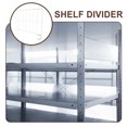 thumbnail image 4 of RENACLIPY Closet Shelf Divider Vertical Organizer 1Pack Iron Material 40X35.5X4Cm For Home Use, 4 of 8
