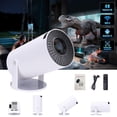 thumbnail image 3 of Mini Proyector AOSO Blanco con WiFi 6 y Bluetooth 5.0 para Cine Exterior, 3 of 7