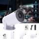 thumbnail image 3 of Mini Proyector AOSO Blanco con WiFi 6 y Bluetooth 5.0 para Cine Exterior, 3 of 7