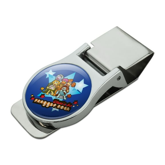 That's So Fraggle Rock Satin Chrome Plated Metal Money Clip