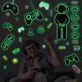 thumbnail image 5 of Gamer Room Decor Gaming Wall Calcomanías Pegatina Gamer Calcomanías Niños Habitación Calcomanías Videojuego Decoración Comer Dormir, 5 of 5