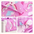 thumbnail image 6 of Joyfy Kids Twin Sheet Set Purple Unicorn - 3 Piece Soft Microfiber Bed Sheets - Deep Pocket Wrinkle Free, Cozy Toddler Bedding Set, Fade Resistant Breathable for Boys Girls Teens, 6 of 9