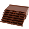 thumbnail image 2 of VISWIN 6 Drawers Wood Artist Supply Storage Box with Detach Dividers-Walnut, 2 of 7
