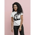thumbnail image 2 of Lion Portrait T-Shirt Women -SPIdeals Designs, Female x-Large, 2 of 4