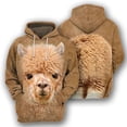 thumbnail image 5 of Sudadera con capucha con estampado de oveja, alpaca, toro y caballo para hombre, sudadera con capucha de manga larga con estampado 3D de animales, abrigo con capucha de gran tamaño para la calle, 5 of 5