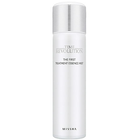 MISSHA Time Revolution The First Treatment Essence Mist, 1.69 (Best Korean Skin Care Products Review)