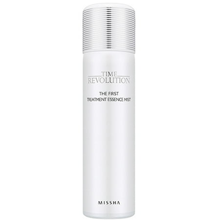 MISSHA Time Revolution The First Treatment Essence Mist, 1.69 (Best Korean Drugstore Skincare)