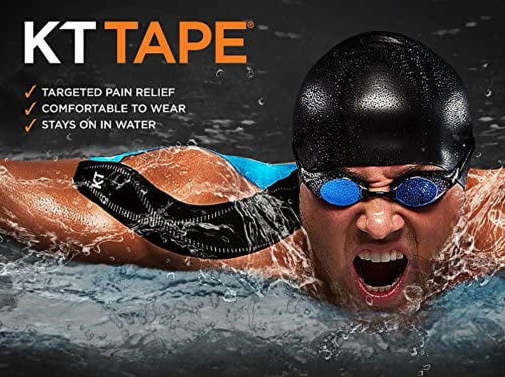 KT Tape PRO Jumbo Synthetic Kinesiology Tape Roll (Stealth Beige) - 125 Feet Uncut Roll