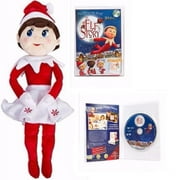 The Elf on the Shelf Light Tone Girl Plushee Pal with An Elf Story DVD