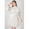 thumbnail image 4 of Vestido con bordado calado Roman Fashion /Tallas Extras, 767 (Beige) beige 40, 4 of 6