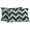 Teal, Black, Gray, variant on Throw Pillow Covers 24x24 Inch Set of 2, Abstract Pink Waterproof Outdoor Pillow Covers, Geometric Zigzag Waves Bohemian Stripes Decorative Cushion Pillowcases for Couch, Sofa, Bed, Garden, Patio