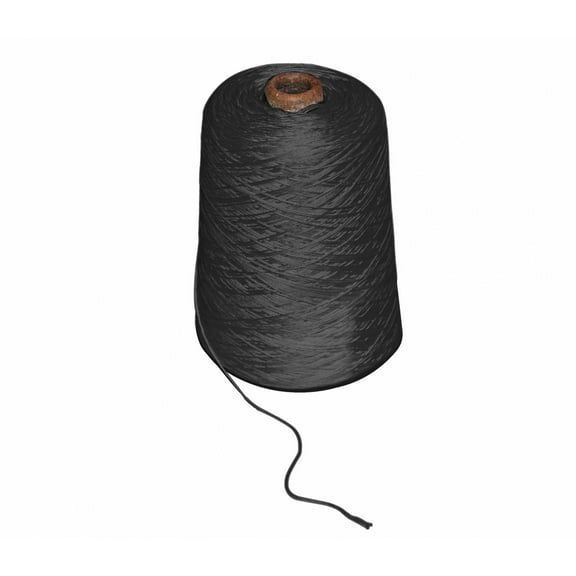 Six-Strand Embroidery Floss Cone - Black