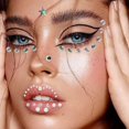 thumbnail image 4 of 9 Water Drill Stickers Eye Makeup Sticker Self-adhesive Sticker, 4 of 4