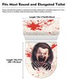 thumbnail image 7 of HELLHERO Vampire Toilet Lid Seat Cover of 2 Pcs Set Adjustable Bathroom Toilet Lid Cover Set Washable and Reusable Indoor Home, 7 of 7