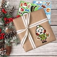 thumbnail image 6 of GuassLee 36 Sheets Christmas Stickers Party Favors for Kids Toddlers Craft DIY Santa Snowman Face Stickers Make Your Own Christmas Party Game Stickers, 6 of 7