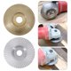 thumbnail image 2 of Kenally Rueda de molienda de carpintería de alta con orificio de 16MM, disco giratorio, herramienta de tallado de madera, herramientas de disco Herramientas eléctricas oro Gebogene 85MM Kenally TO000419-04B, 2 of 6