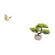 thumbnail image 5 of Figura de pájaro, bonsái artificial, estatua de animal, planta artificial, resina de espuma PP para oficina, , cafetería, restaurante,, 5 of 8