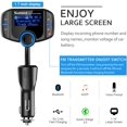 thumbnail image 3 of Bluetooth con pantalla de 1,7 pulgadas y dos puertos USB (negro) TUNC Sencillez, 3 of 5