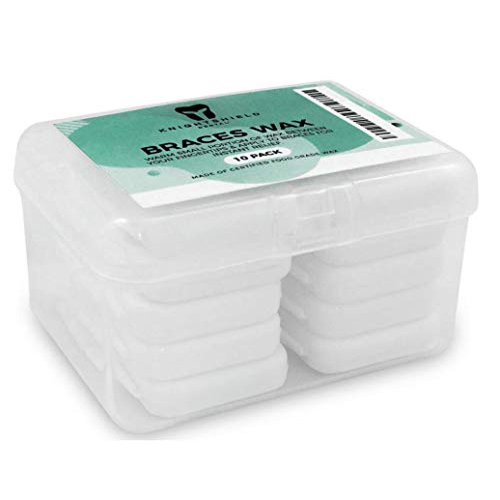 Braces Wax,10 Pack. Dental Wax for Braces. Unscented & Flavorless
