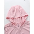 thumbnail image 6 of WIBACKER 3-12 Years Kids Athletic Zip Jackets Boys Girls Hoodie Sun Protection Cooling Shirt, 6 of 9