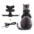 thumbnail image 2 of Arnés para gatos con correa para caminar, chaleco ajustable a prueba de fugas, arneses para gatos, suministros para mascotas, 2 of 9