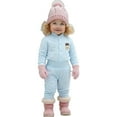 thumbnail image 2 of Cowsor Newborn Baby Outfit Coat Winter Infant Toddler Clothing 2PC Set, 2 of 5