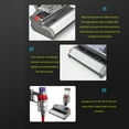 thumbnail image 3 of Electric Mop Head, Wet Dry Mopping Vacuum Cleaner Mop Head ABS  for Maintenance, 3 of 8