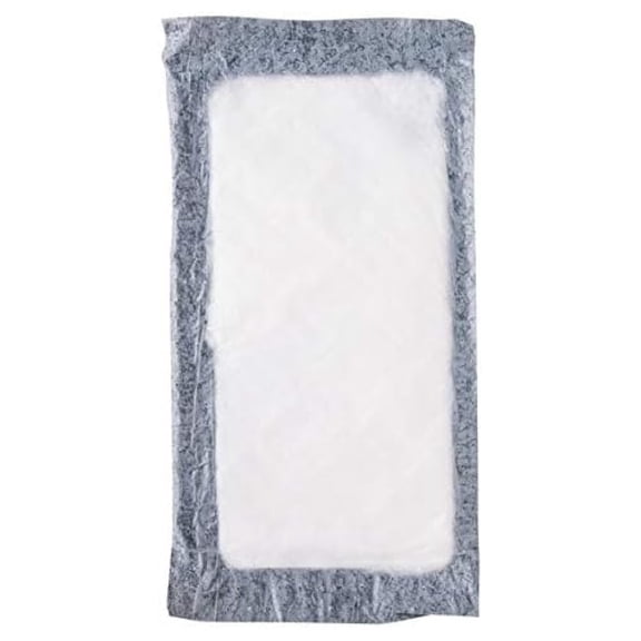 Black 4" x 7" Absorbent Meat, Fish and Poultry Pad 40 Grams - 2000/Case
