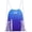 Blue, variant on Sports Drawstring Backpack with Mesh Pockets, Waterproof Gym Bag String Backpack for Men Women, Large Capacity Athletic Sackpack for Travel, Swimming, Cycling(Purple)