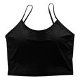 thumbnail image 3 of MuXiKeJi Clothes Womens Cotton Camisole Adjustable Strap Tank Tops with Shelf Bra Stretch Undershirts, 3 of 4