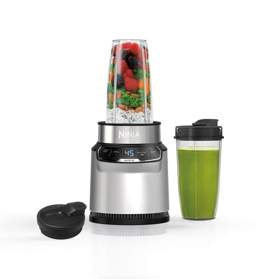Ninja BN401 Nutri-Blender Pro with Auto-iQ, 1100W Motor, (2) 24oz Cups