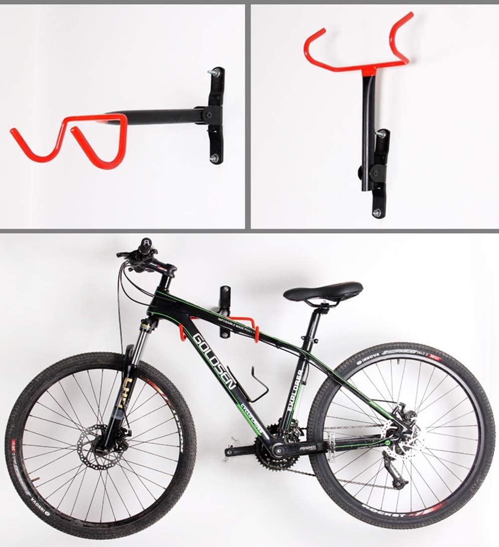 2 Pack Wall Mount Bike Hanger with 