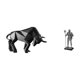 thumbnail image 1 of Estatua de toro,Estatua de toro,figura decorativa para escritorio,Figura de escritorio,Estatua de caballero,artesanía artística,coleccionable,escritorio,oficina,Figura decorativa,pieza de, 1 of 8