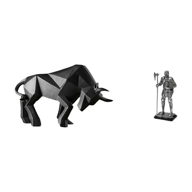 Estatua de toro,Estatua de toro,figura decorativa para escritorio,Figura de escritorio,Estatua de caballero,artesanía artística,coleccionable,escritorio,oficina,Figura decorativa,pieza de