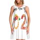 thumbnail image 1 of Fotbe 2025 New Year'S Vestido de Verano sin Mangas para Mujer – Vestido Midi Línea A, Estilo Camiseta Floral, Vestido Playero Casual y Fluido, 1 of 7