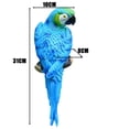 thumbnail image 2 of asddcavvf Hanging Parrot Statue in Courtyard Garden Tree Interior Home Decoration Front Porch Column Wrap, 2 of 5