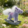 thumbnail image 5 of ICQOVD Rocking Horse Plush Stress Relief Desktop Decoration, 5 of 5