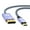 Cable length:2m, variant on USB C To DisplayPort 1.4 Cable 8K@60Hz 4K@144Hz 2K@165Hz DisplayPort Male to Male Extension Cable for PC Laptop