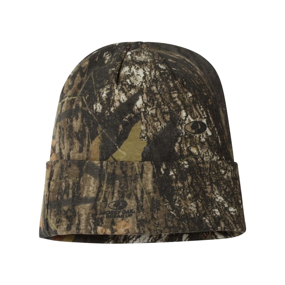 Kati 8/" or 12/" Knit Cap Realtree All Purpose White Snow Camo Beanie Hat LCB08
