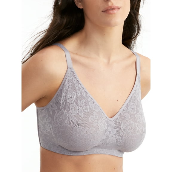 TC Fine Intimates Womens Shape of U Seamless Lace Bra Style-4801