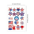 thumbnail image 3 of American Greetings Patriotic Stickers,4th of July Crafts Stickers,Independence Day Stickers Red White Blue Sticker,Self Adhesive Patriotic Star USA Flag Stickers for Arts Crafts Cards Party Supplies, 3 of 6