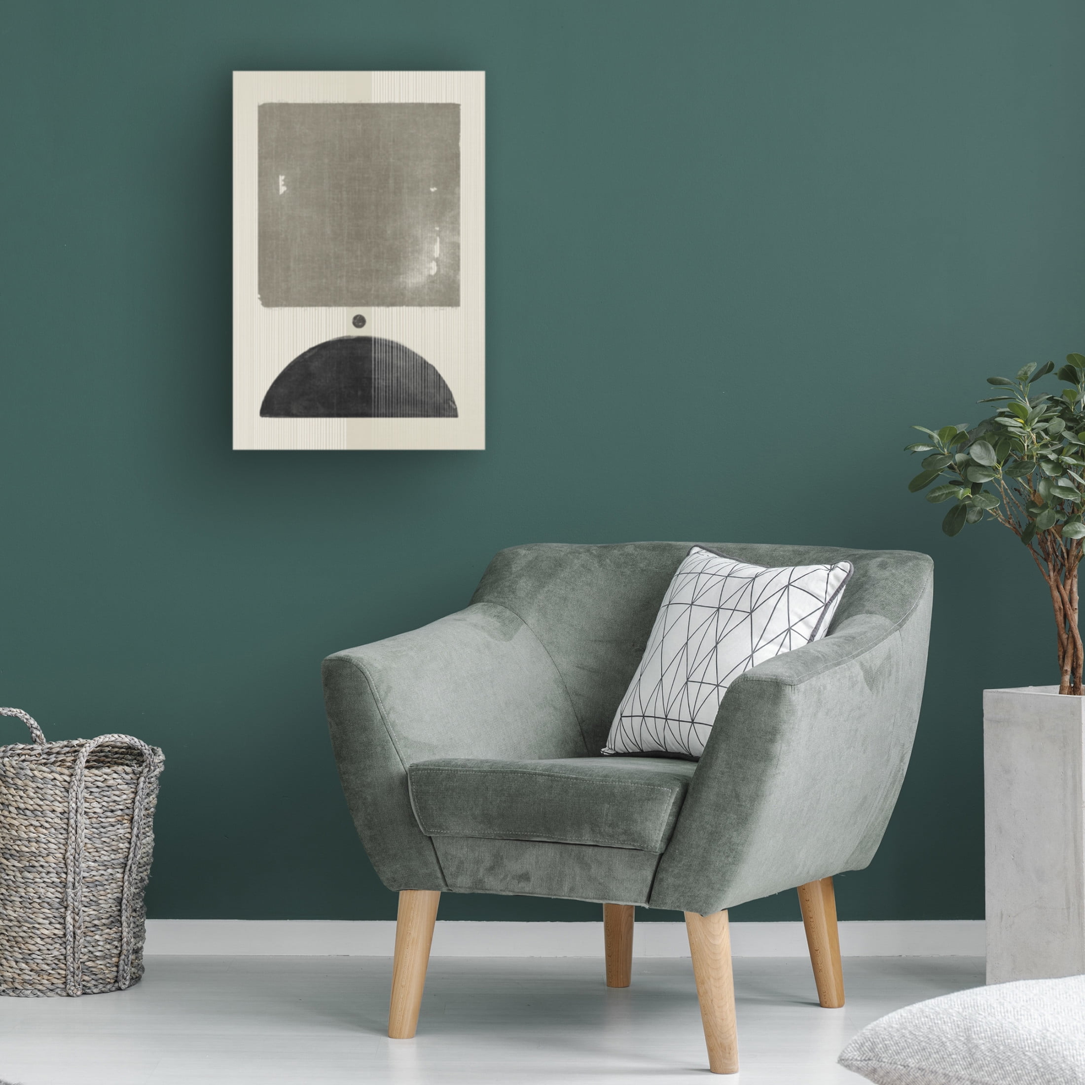 Canvas Wall Art - Ema Paraschiv 'The Black Dune' Wall Art for Living Room, Bedroom, or Office D?cor by Trademark Fine Art - 30 x 47 Inches